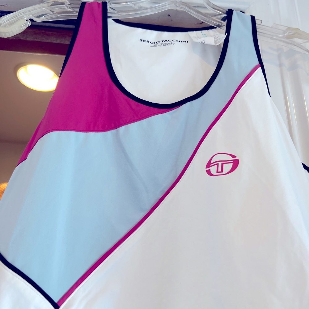 Sergio Tacchini. Tennis Tank. Large.
